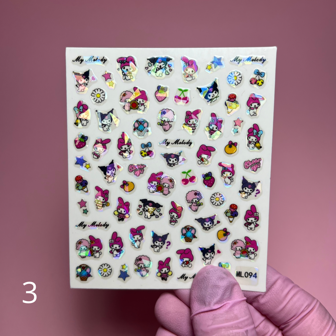 Stickers Melody&Kuromi
