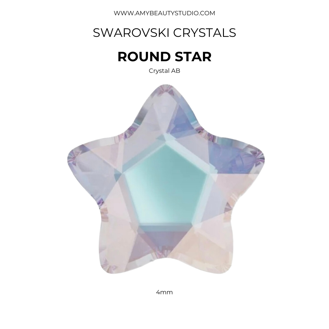 Pack 10 gemas dentales Starflower SWAROVSKI® - Crystal AB