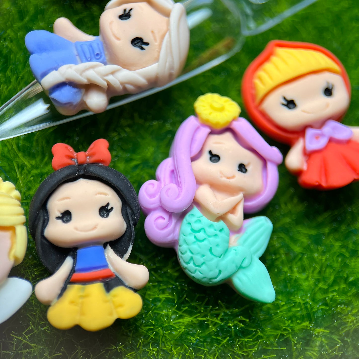 Decoración de resina Princesas