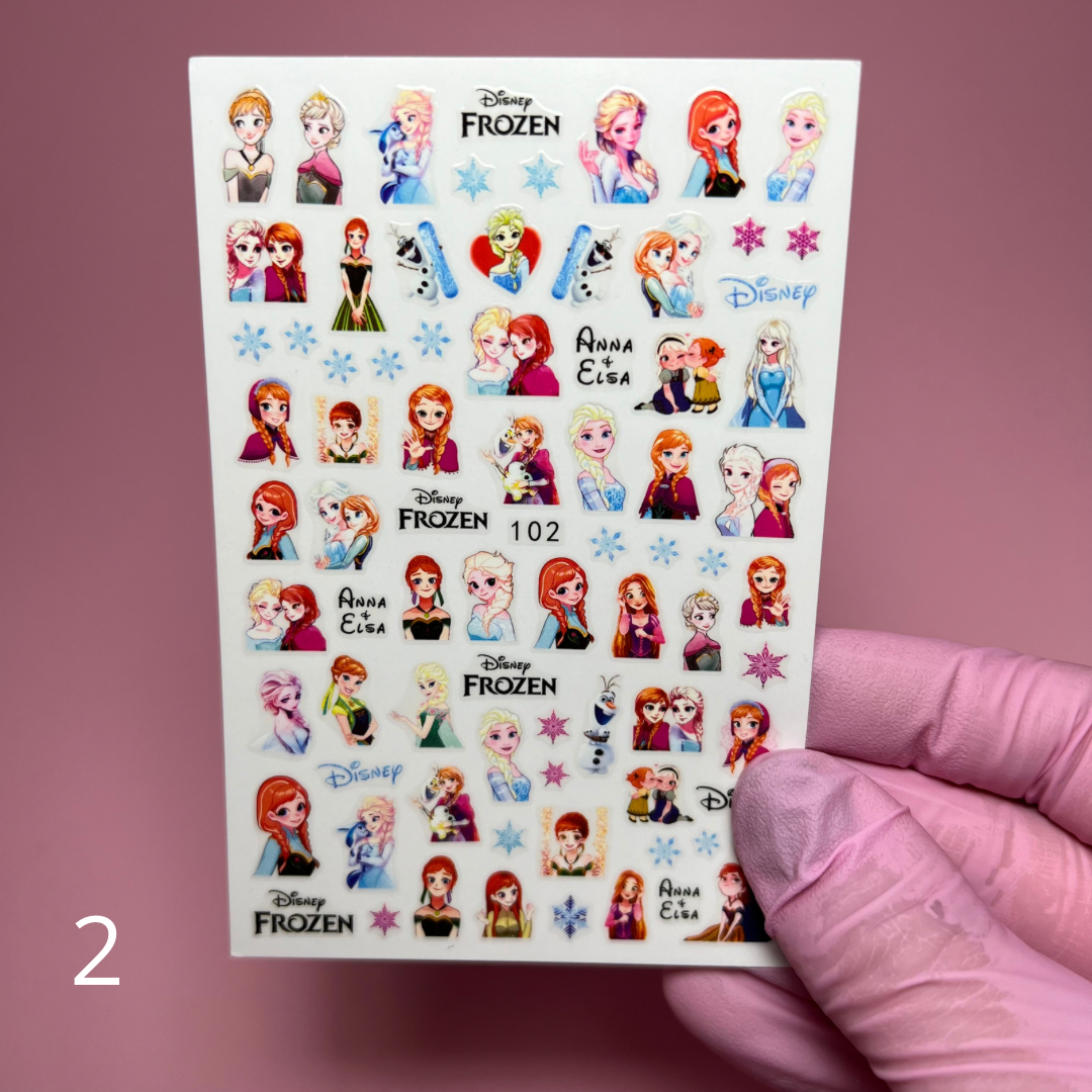 Stickers Frozen (Varios estilos)
