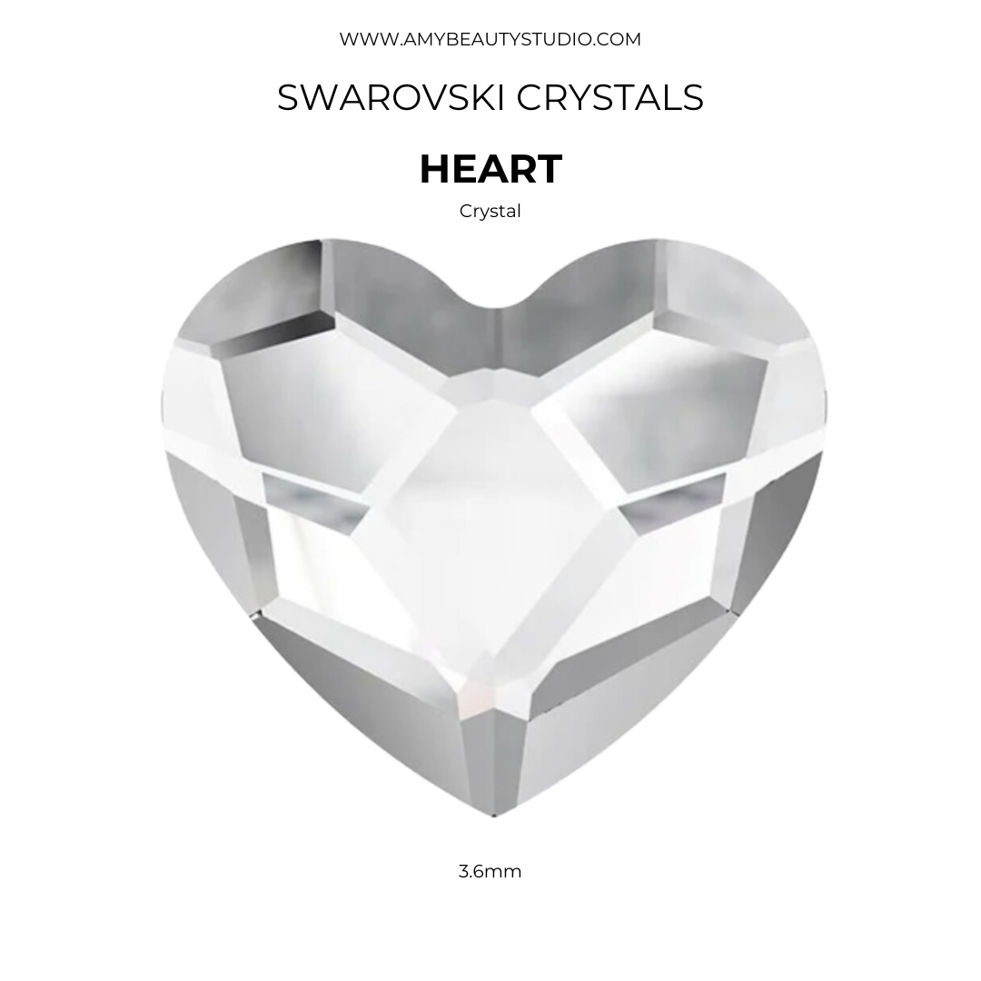Pack de gemas dentales Corazón SWAROVSKI® - Crystal
