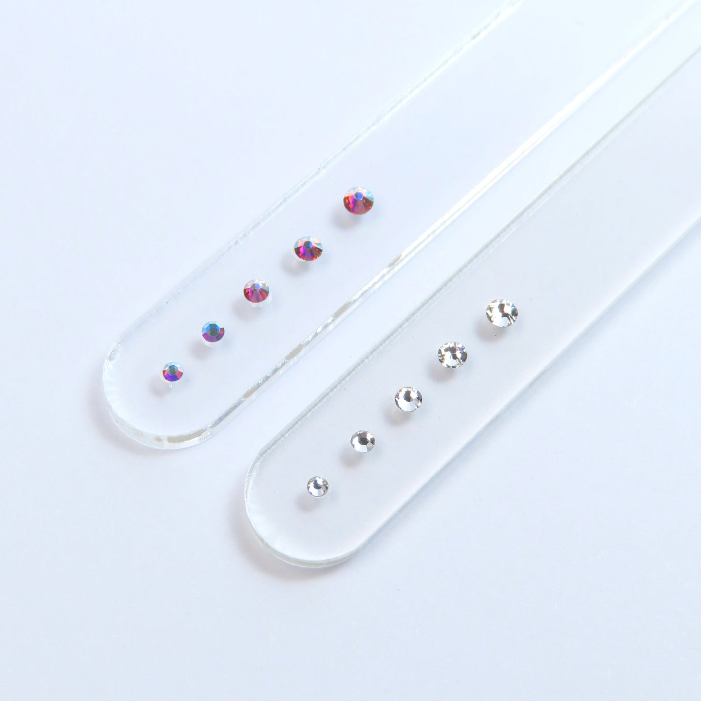 Surtido de gemas dentales SWAROVSKI® en todas las medidas - Crystal/Crystal AB - SS3 a SS7