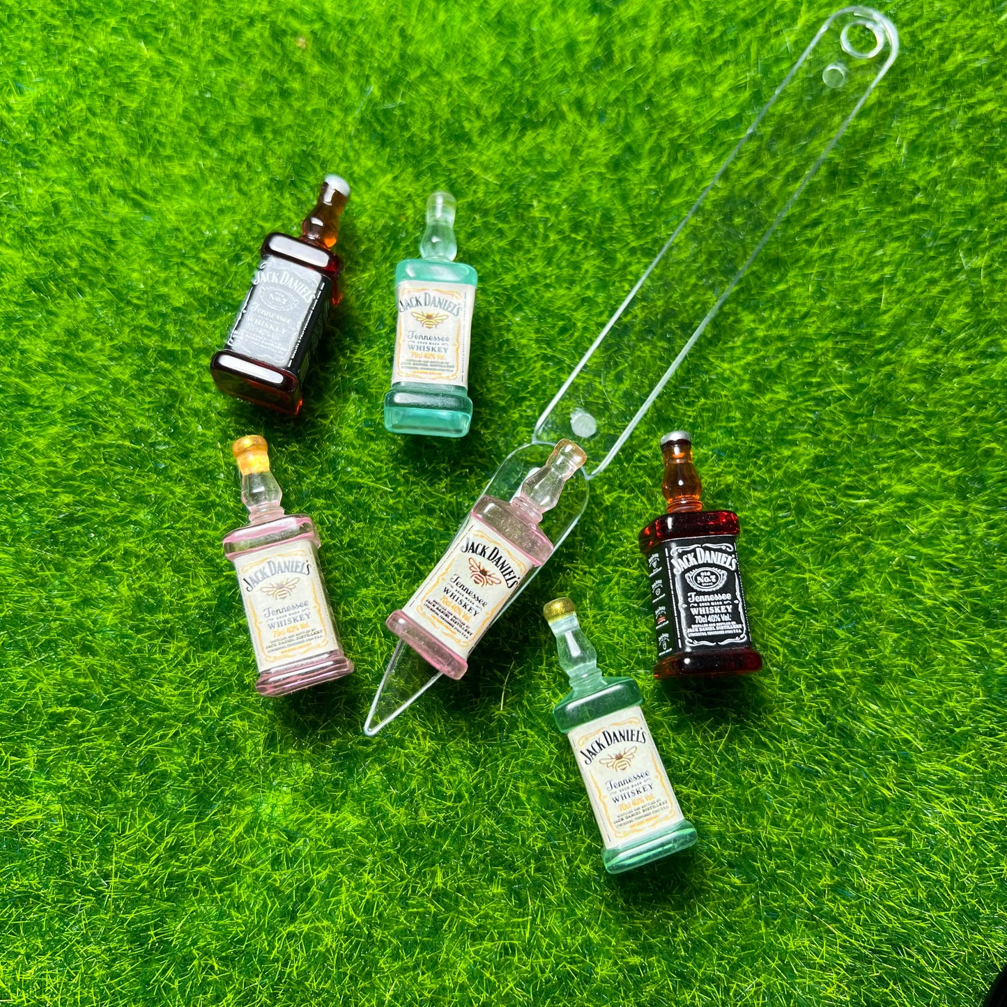 Decoración de resina botella Jack D.