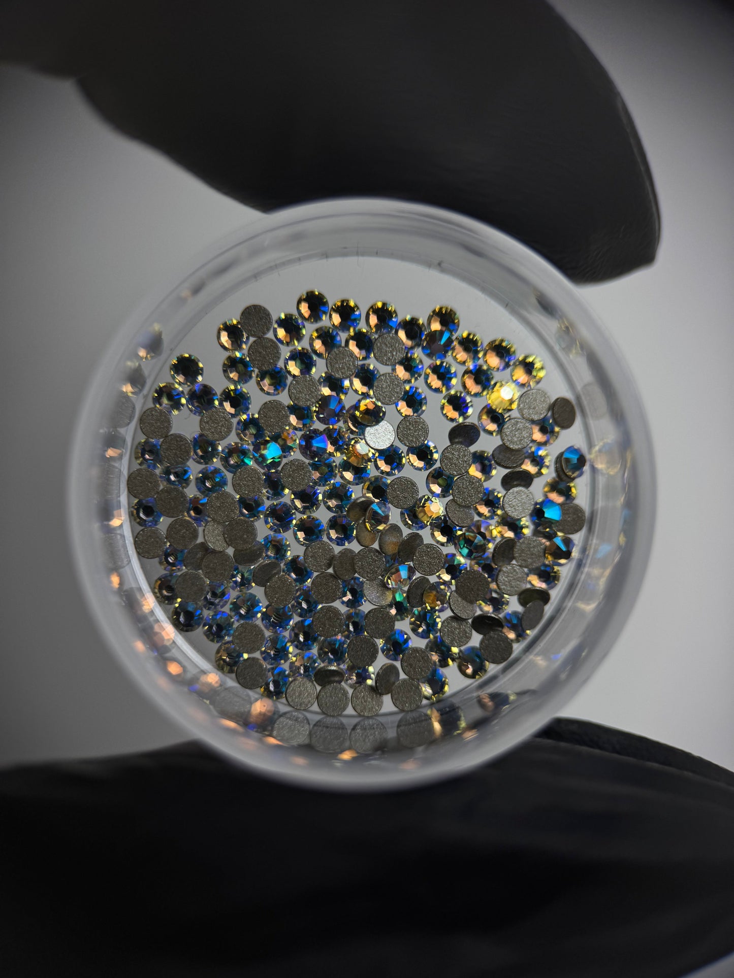 Cristales SWAROVSKI® 2058 redondos - Crystal Shimmer