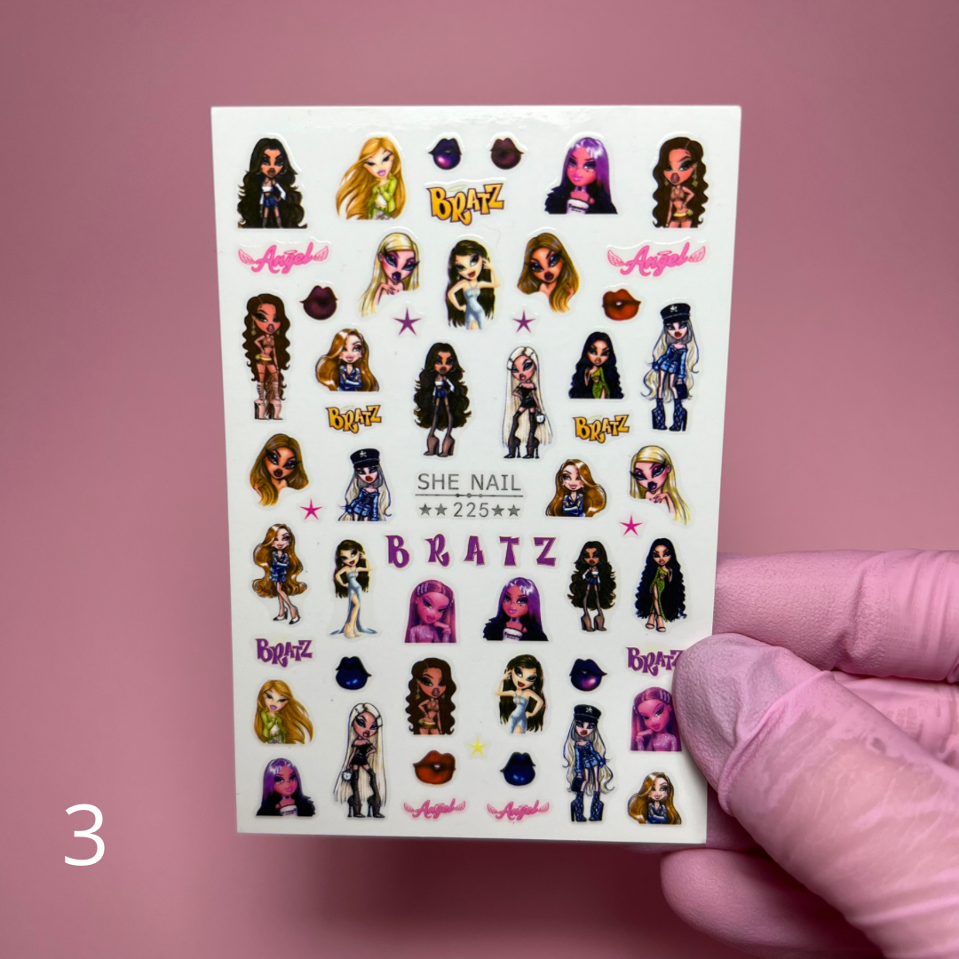 Stickers Bratzz (Varios estilos)