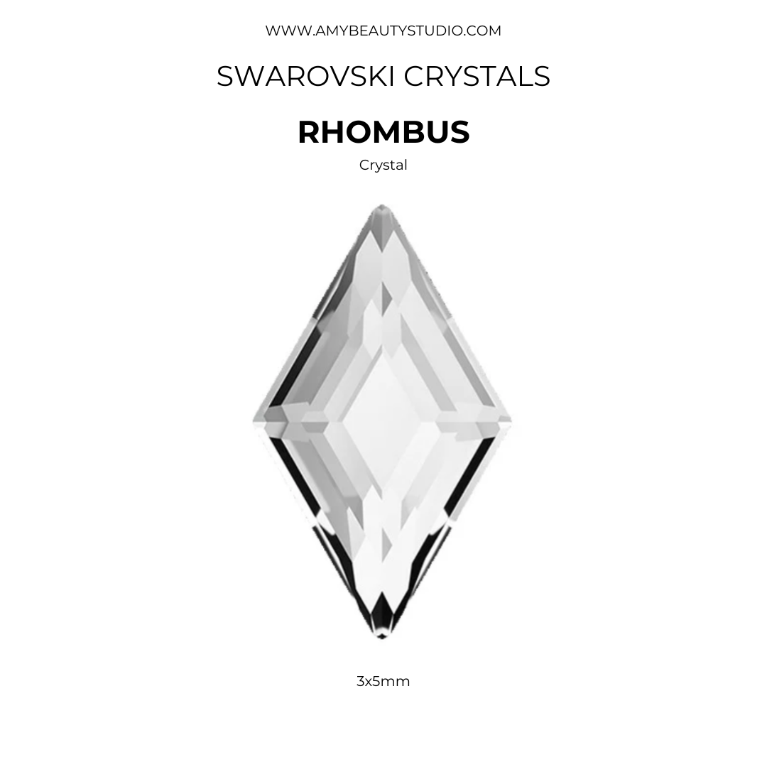 Pack 10 gemas dentales Rombo SWAROVSKI® - Crystal