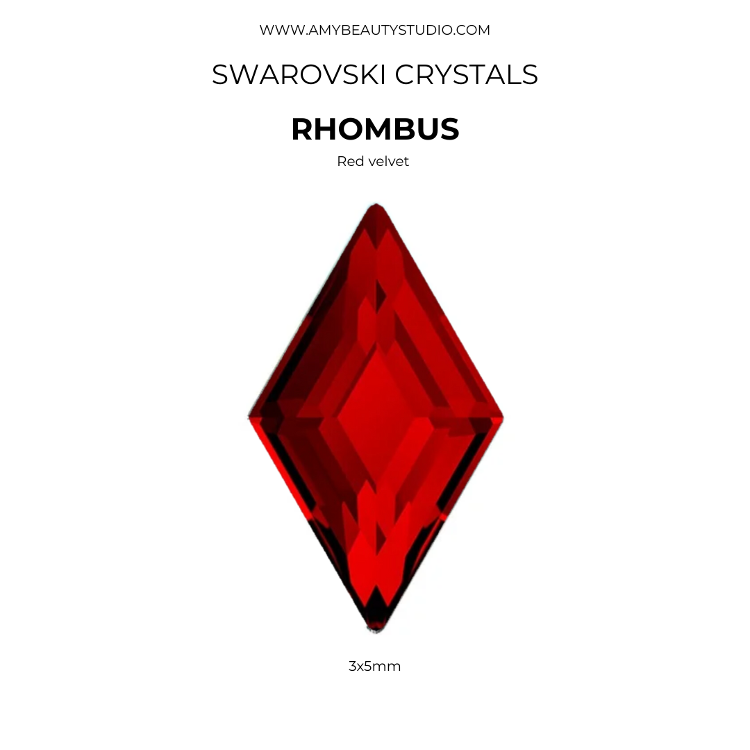 Pack 10 gemas dentales Rombo SWAROVSKI® - Light Siam