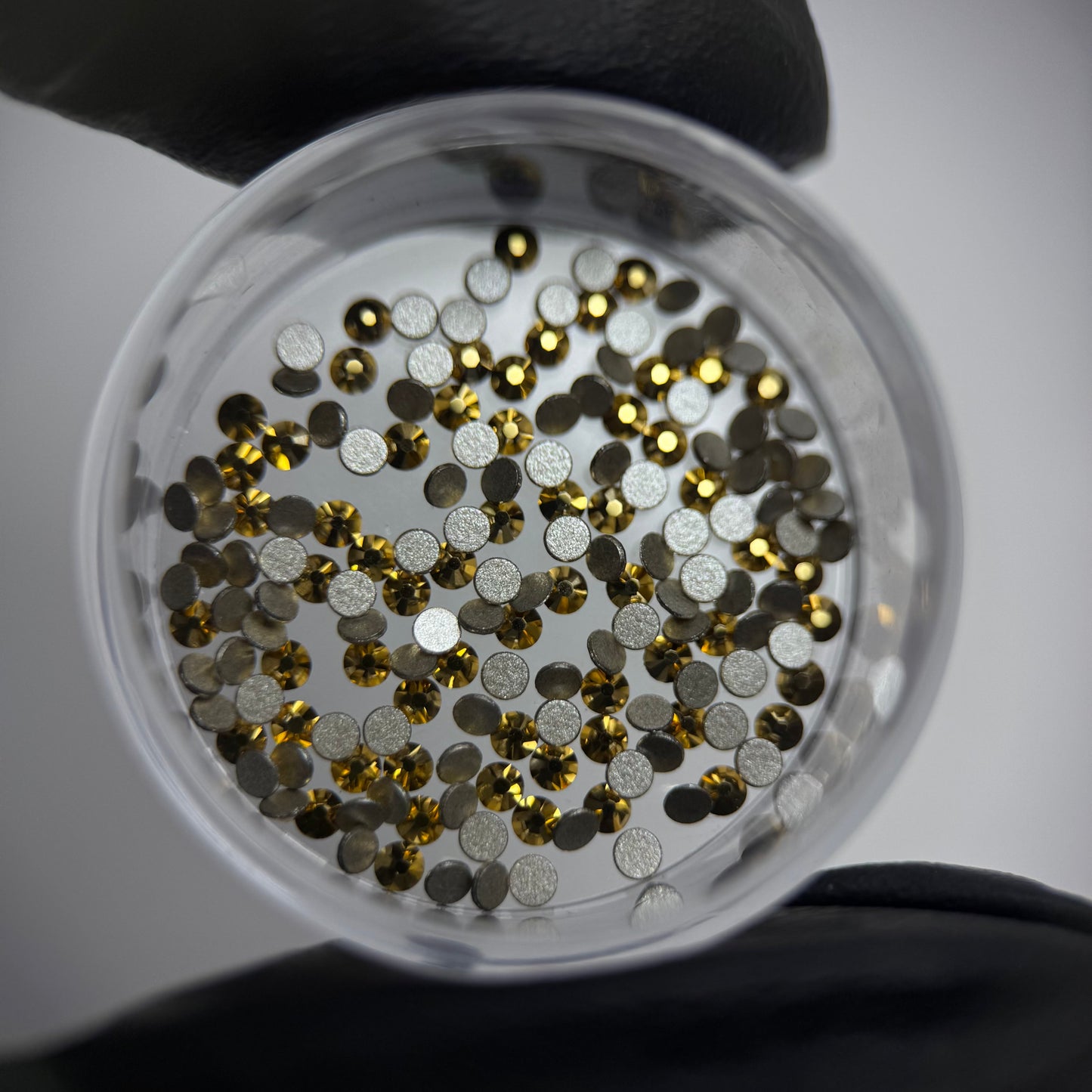 Gemas dentales SWAROVSKI® 2058 redondos - Crystal Aurum