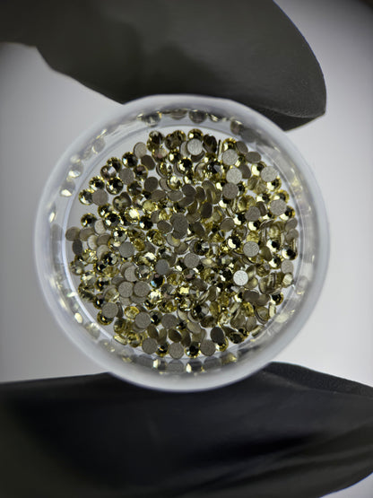 Cristales SWAROVSKI® 2058 redondos - Jonquil