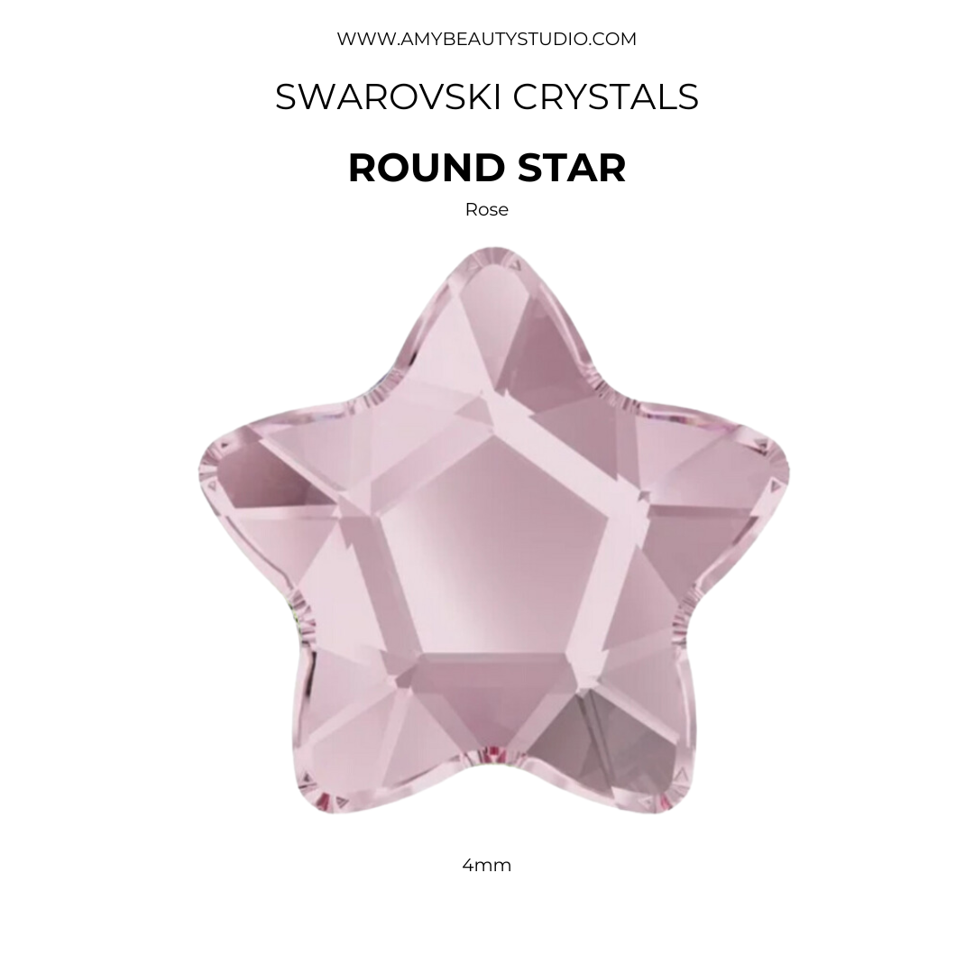 Pack 10 gemas dentales Starflower SWAROVSKI® - Light Rose