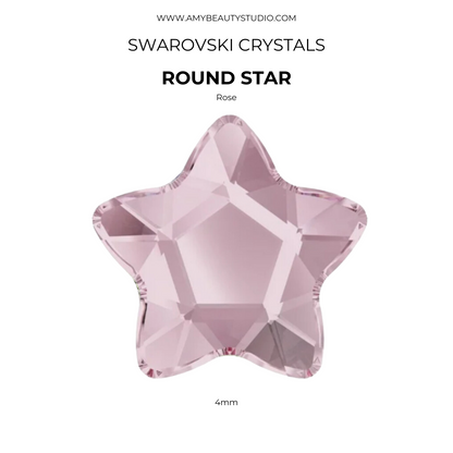 Pack 10 gemas dentales Starflower SWAROVSKI® - Light Rose
