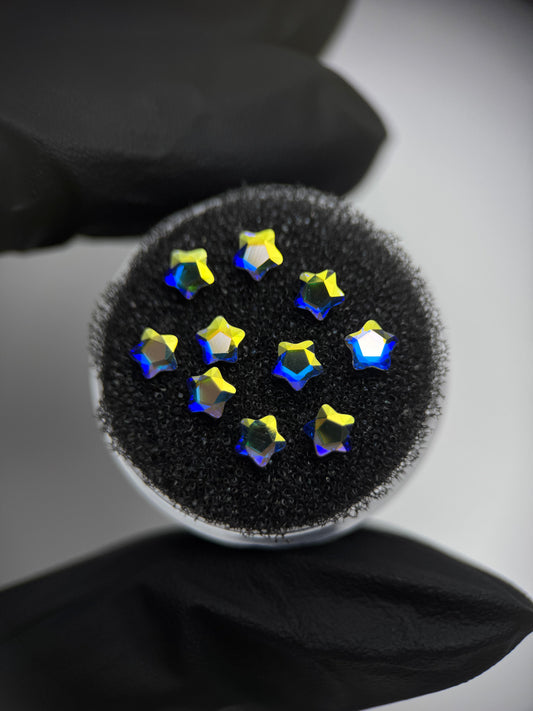 Pack 10 gemas dentales Starflower SWAROVSKI® - Crystal AB