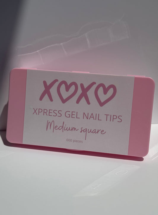 Uñas XPRESS GEL - Medium square - 600 unidades