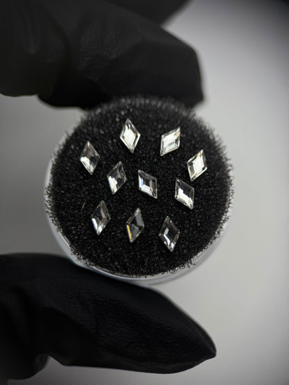 Pack 10 gemas dentales Rombo SWAROVSKI® - Crystal