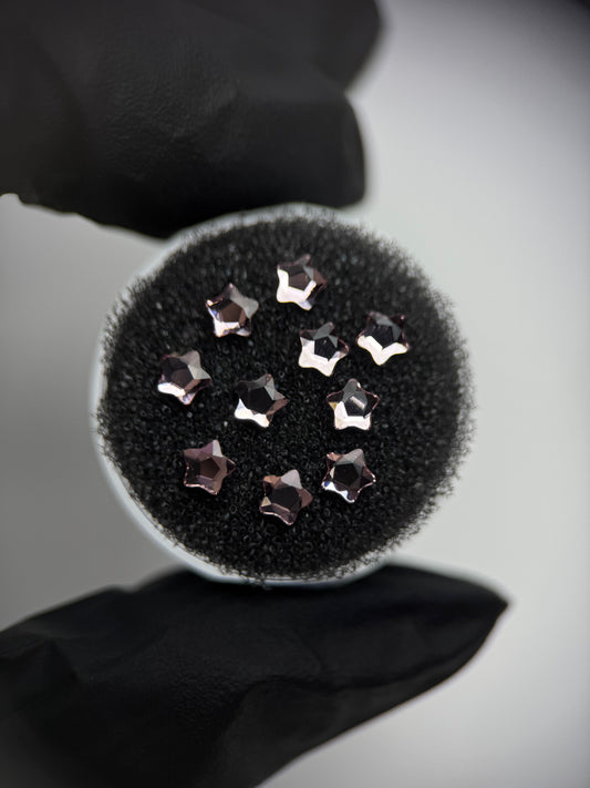 Pack 10 gemas dentales Starflower SWAROVSKI® - Light Rose
