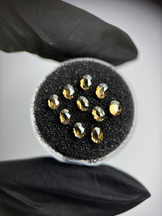 Pack 10 óvalos SWAROVSKI® - Golden