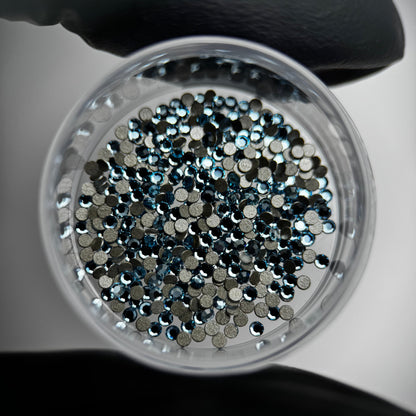 Cristales SWAROVSKI® 2000 redondos - Aquamarine -SS3
