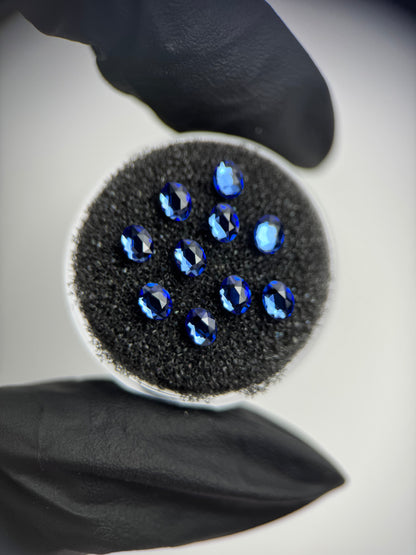 Pack 10 óvalos SWAROVSKI® - Sapphire