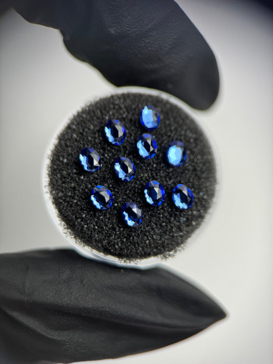 Pack 10 óvalos SWAROVSKI® - Sapphire