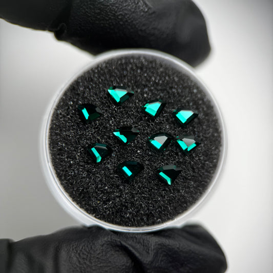 Pack 10 gemas dentales Connector SWAROVSKI® - Emerald