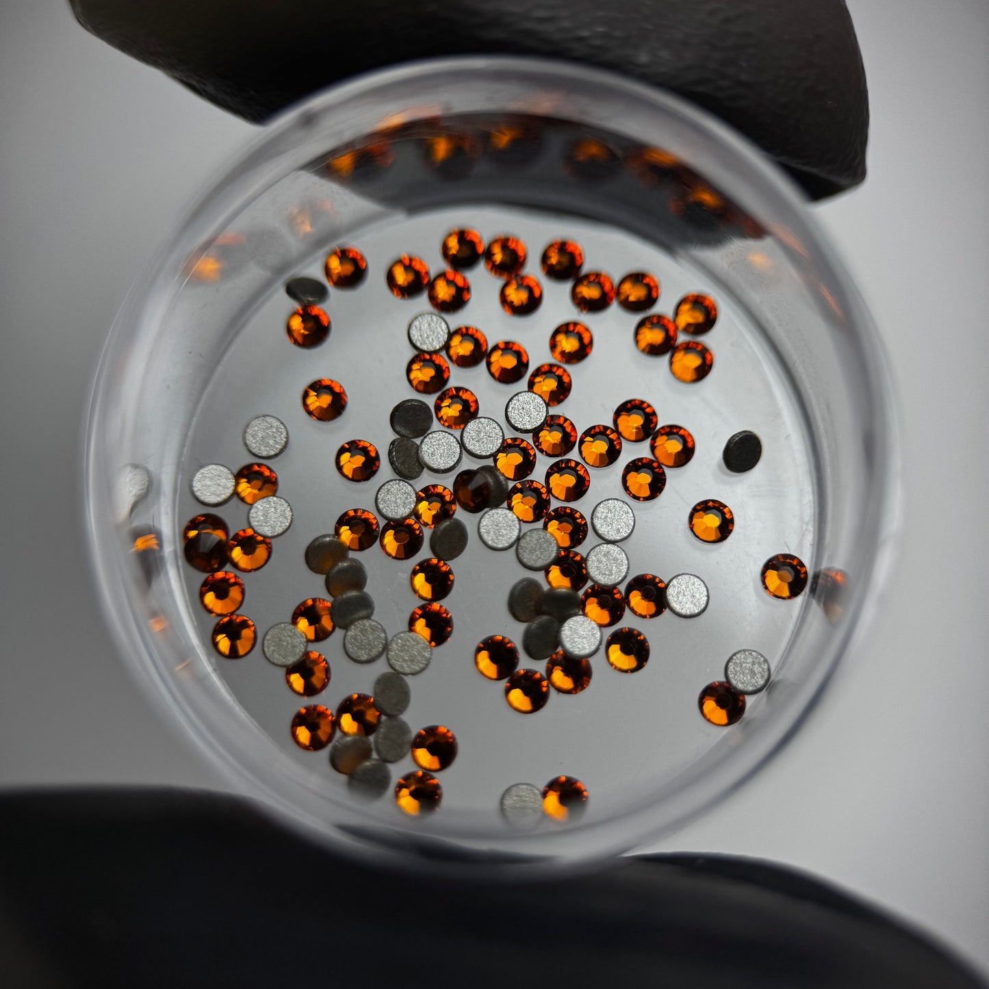 Gemas dentales SWAROVSKI® 2058 redondos - Dark Orange