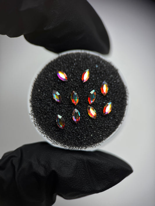 Pack de gemas dentales Navette SWAROVSKI® - Crystal AB