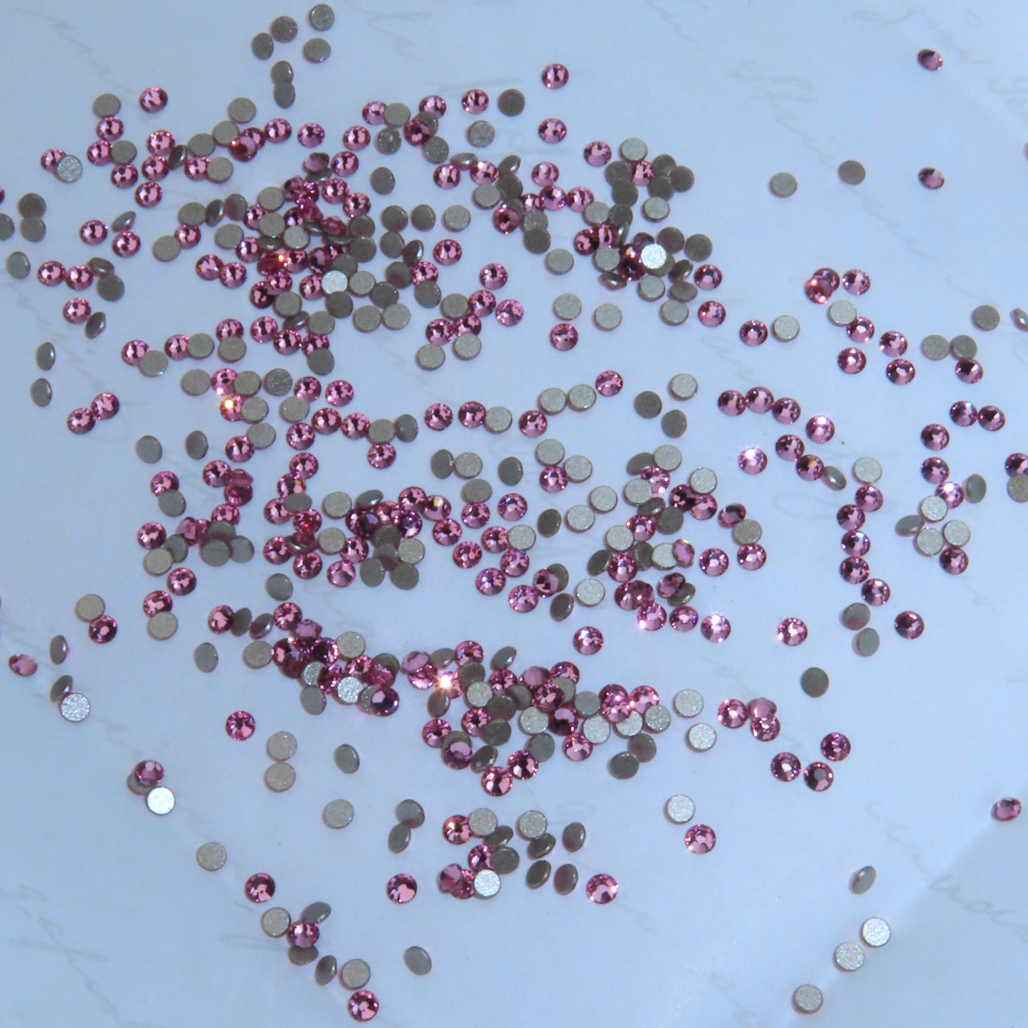 Gemas dentales SWAROVSKI® 2058 redondos - Light Rose