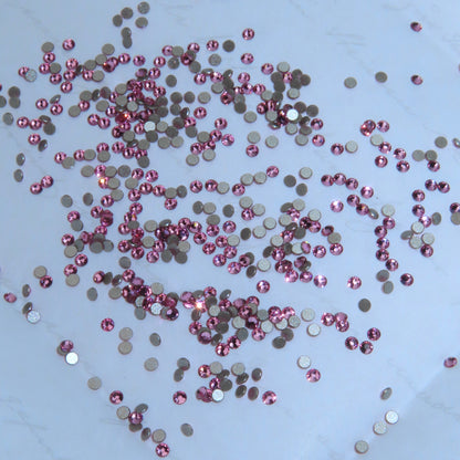 Gemas dentales SWAROVSKI® 2058 redondos - Light Rose