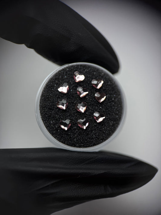 Pack de gemas dentales Corazón SWAROVSKI® - Light Rose