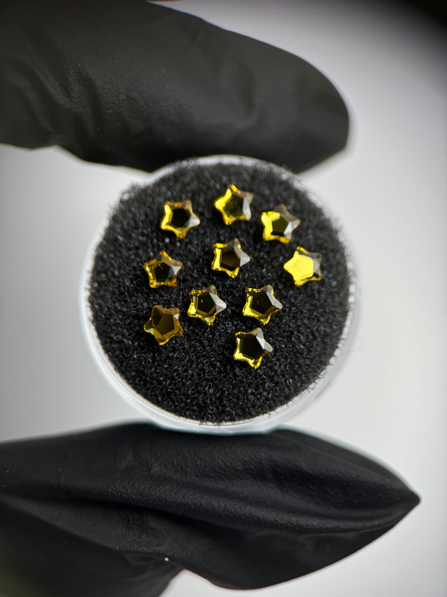 Pack 10 gemas dentales Starflower SWAROVSKI® - Citrine