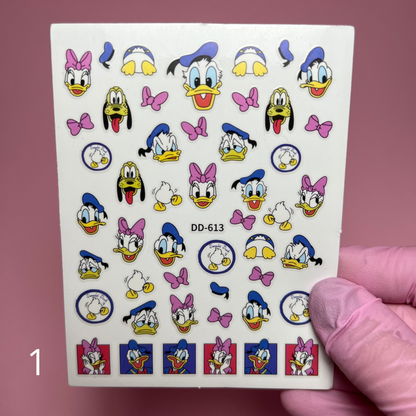 Stickers Donald🩵 (varios estilos)