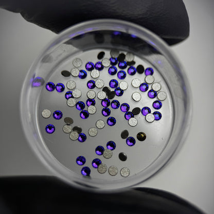 Gemas dentales SWAROVSKI® 2058 redondos - Crystal Heliotrope