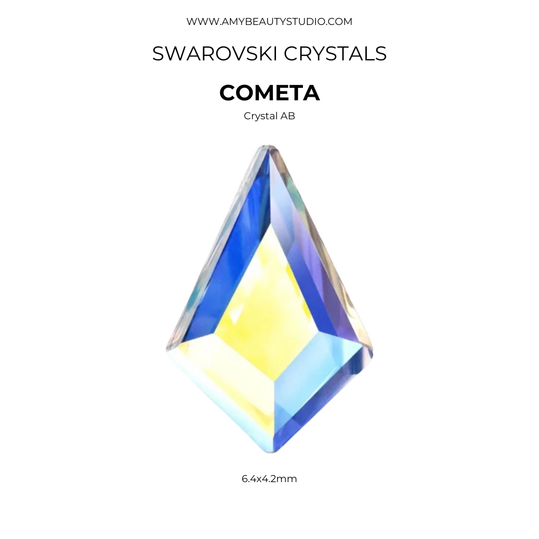 Pack 10 gemas dentales Cometas SWAROVSKI® - Crystal AB