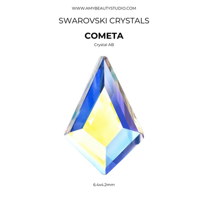 Pack 10 gemas dentales Cometas SWAROVSKI® - Crystal AB