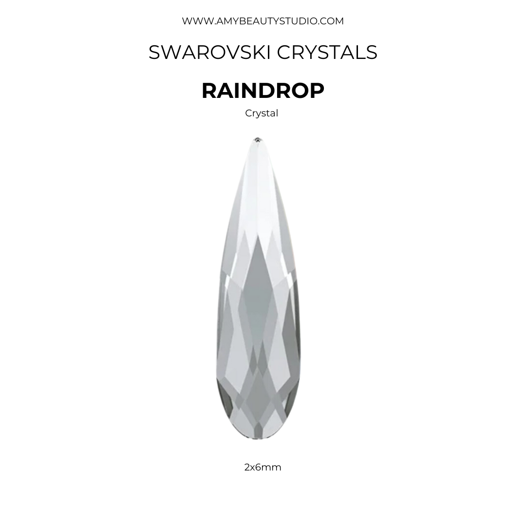 Pack 10 gemas dentales Raindrop SWAROVSKI® - Crystal