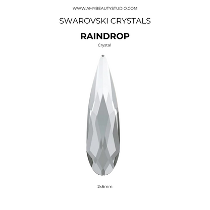 Pack 10 gemas dentales Raindrop SWAROVSKI® - Crystal
