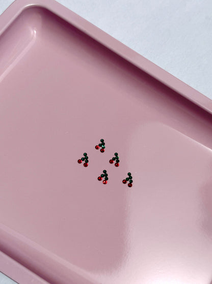 Pack de 5 diseños de cerezas de gemas dentales SWAROVSKI®