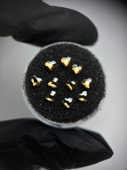 Pack de gemas dentales Corazón SWAROVSKI® -  Crystal Golden Shadow