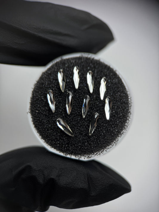 Pack 10 gemas dentales Raindrop SWAROVSKI® - Crystal