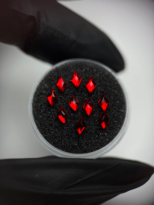 Pack 10 gemas dentales Rombo SWAROVSKI® - Light Siam