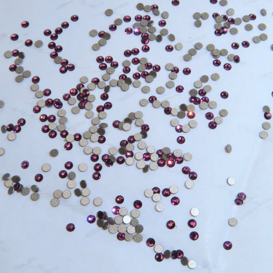 Cristales SWAROVSKI® 2058 redondos - Amethyst