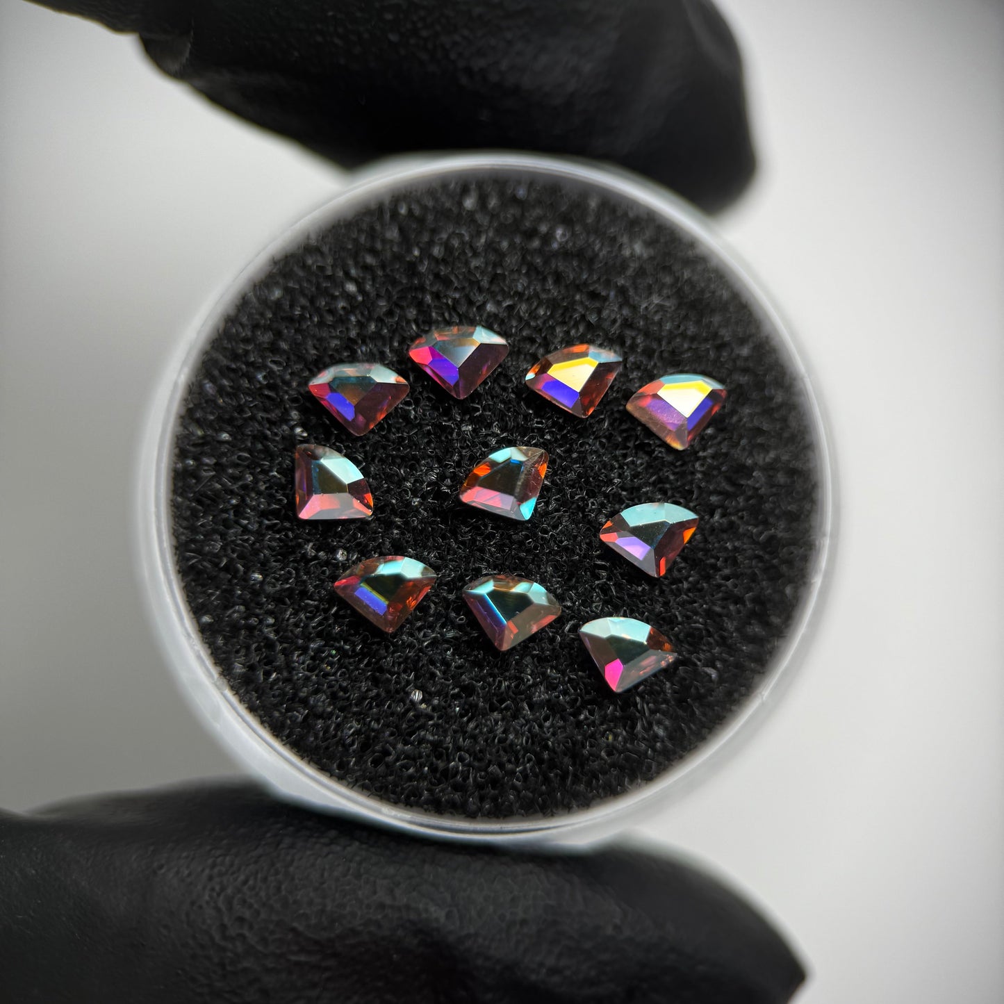 Pack 10 gemas dentales Connector SWAROVSKI® - Crystal AB