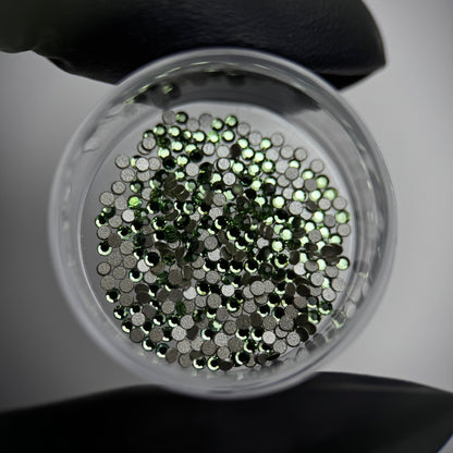 Cristales SWAROVSKI® 2000 redondos - Peridot -SS3