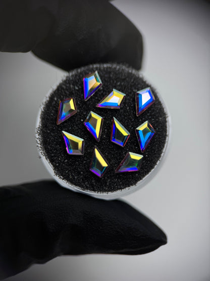 Pack 10 gemas dentales Cometas SWAROVSKI® - Crystal AB