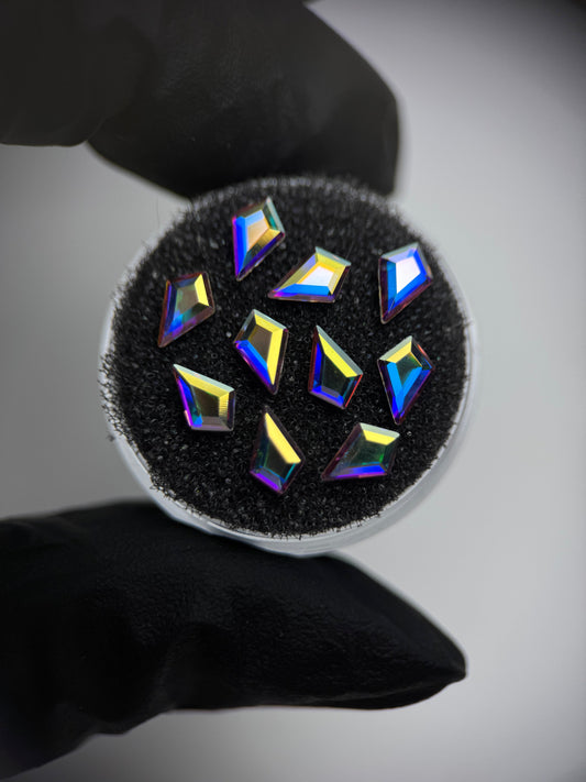 Pack 10 gemas dentales Cometas SWAROVSKI® - Crystal AB