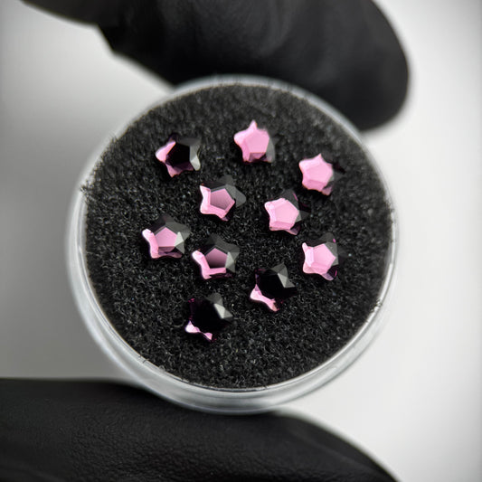 Pack 10 gemas dentales Starflower SWAROVSKI® - Amethyst