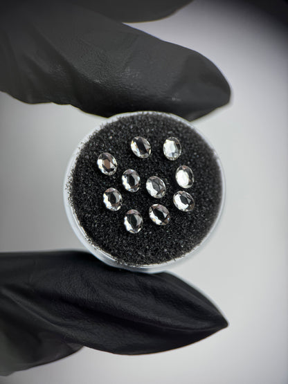 Pack 10 óvalos SWAROVSKI® - Crystal