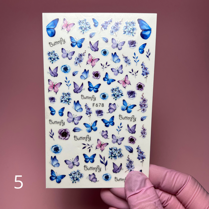 Stickers mariposas 🦋 (varios estilos)