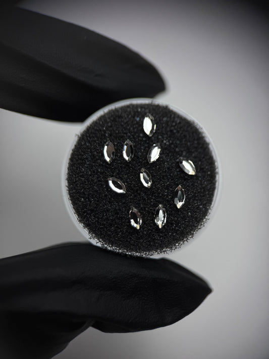 Pack de gemas dentales Navette SWAROVSKI® -  Crystal