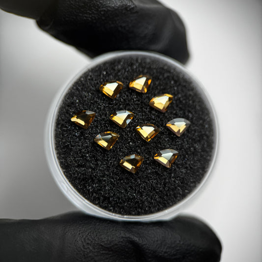 Pack 10 gemas dentales Connector SWAROVSKI® - Crystal Golden Shadow